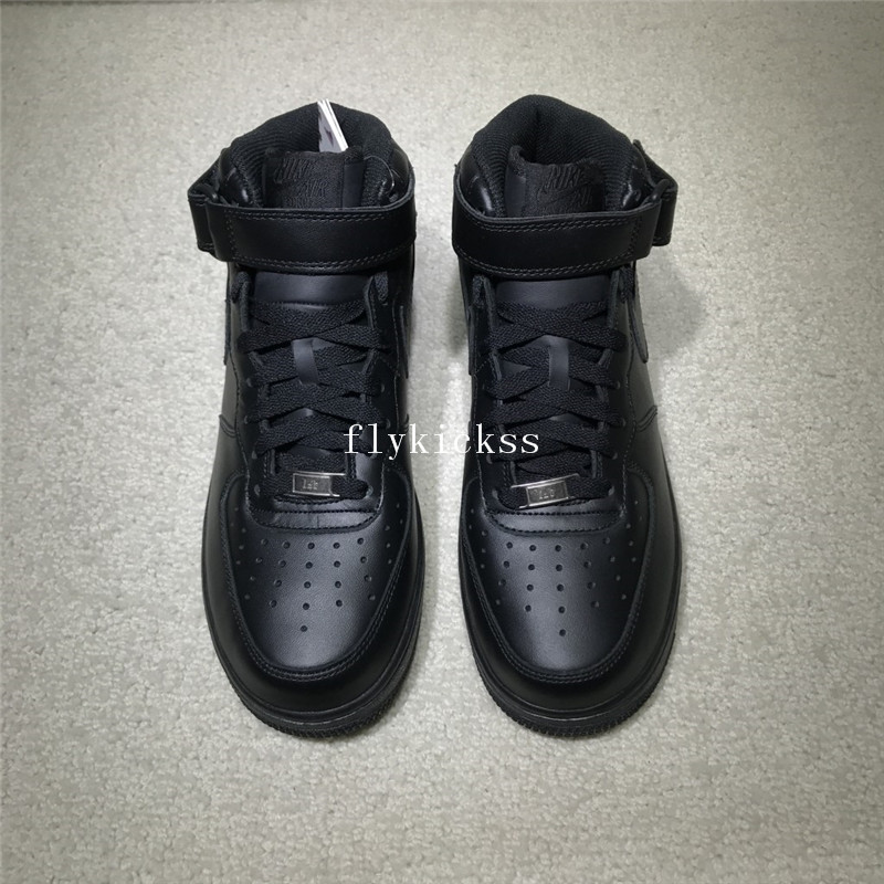 Nike Air Force 1 High Top All Black